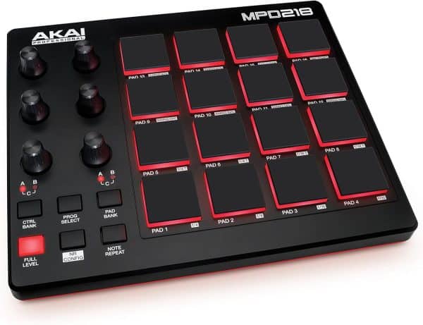 Akai Professional MPD218 kontroler MIDI USB Recenzja